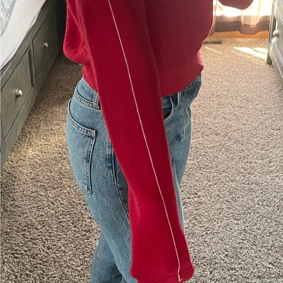 Babaton RED SWEATER - Picture 3 of 7